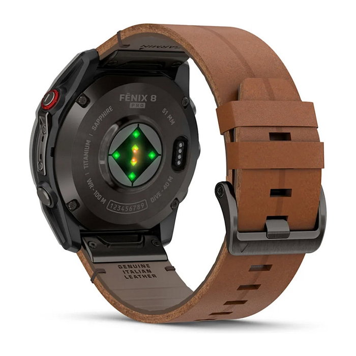 Garmin fēnix 8 Pro AMOLED Sapphire 51mm - Graphit/Titanium Titan