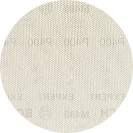 Bosch EXPERT Mallas de lijado M480 de 125 mm, Grano 400, Pack de 5