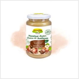 GRANOVITA Crema de Avellanas Bio 350g Ecológica Sin Gluten Molida en Piedra