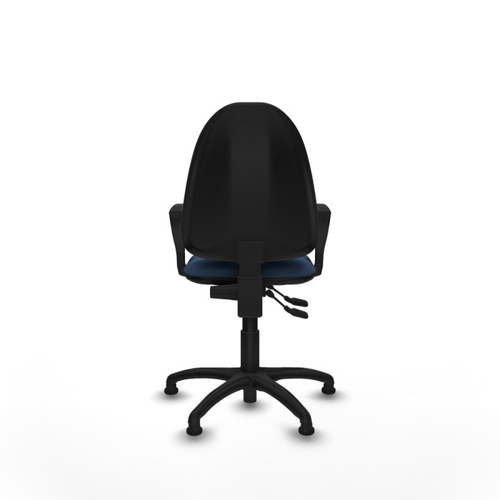 PIQUERAS Y CRESPO Silla de oficina Aýna Azul marino con brazos fijos PIQUERAS Y CRESPO Silla de oficina Aýna Azul marino con brazos fijos