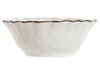 DKD Home Decor Cuencos de Porcelana Louvre Loving 24 Blanco (Pack de 6) inevitable