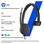 Poly HP Poly Mission 615 Auriculares Monoaurales USB Negro