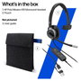 Poly HP Poly Mission 615 Auriculares Monoaurales USB Negro