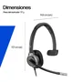 Poly HP Mission 615 Auriculares Monoaurales USB