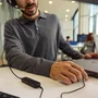 Poly HP Mission 615 Auriculares Monoaurales USB