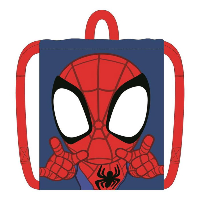 Cerdá Saquito Escolar Spidey Amazing Friends Marvel Azul Oscuro