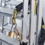 Yale Candado de latón con arco largo de acero cementado - 3 llaves