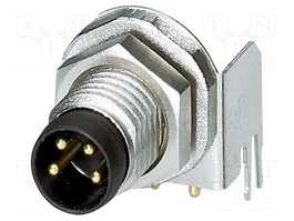 PHOENIX CONTACT Conector M8 Industrial 4 Pines Angular 48V IP67