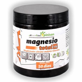 Pinisan Magnesio Total X4 150grs Suplemento Alimenticio