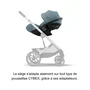 Cybex Silla de coche para bebé Cloud G i-Size Plus - Azul Tormenta CYB1729640744505