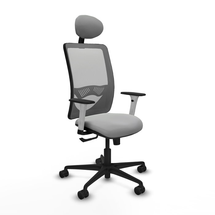 PIQUERAS Y CRESPO Silla de oficina Zulema con mecanismo Sincro, Gris PIQUERAS Y CRESPO Silla de oficina Zulema con mecanismo Sincro, Gris