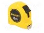 STANLEY Flexómetro de 8 m y 25 mm de anchura, amarillo