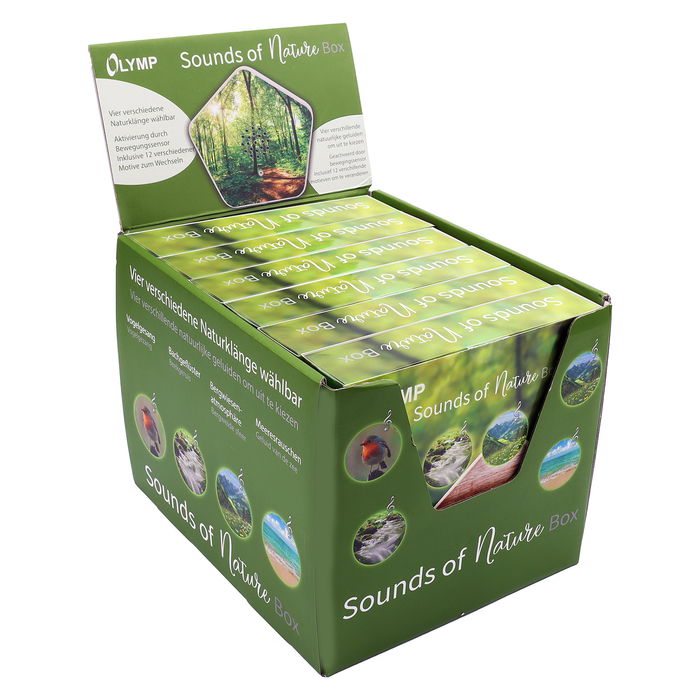 Olympia Sound of Nature Box - Relajante Sonidos de la Naturaleza y Luz Nocturna