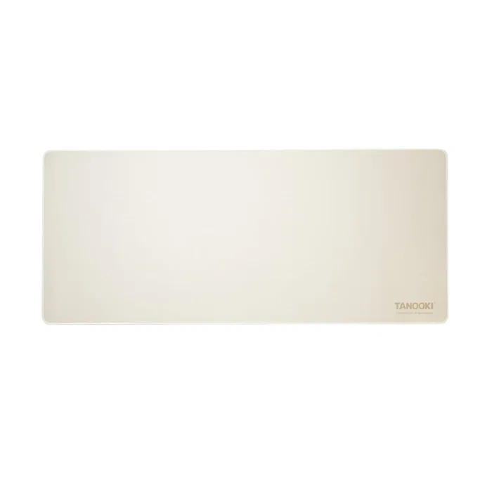 Tanooki Alfombrilla de Ratón Gaming Reversible TNK4002 XXL 90x40 cm - Diseño Yuki Bosque y Color Beige, Impermeable, Bordes Cosidos