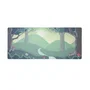 Tanooki Alfombrilla de Ratón Gaming Reversible TNK4002 XXL 90x40 cm - Diseño Yuki Bosque y Color Beige, Impermeable, Bordes Cosidos