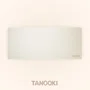Tanooki Alfombrilla de Ratón Gaming Reversible TNK4002 XXL 90x40 cm - Diseño Yuki Bosque y Color Beige, Impermeable, Bordes Cosidos