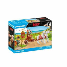 Playmobil Astérix: César con carro y caballos