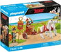 Playmobil Astérix: César con carro y caballos