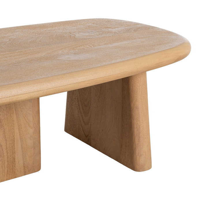 Ixia Mesa de Centro Macarella Natural Madera 120 x 60 x 40 cm
