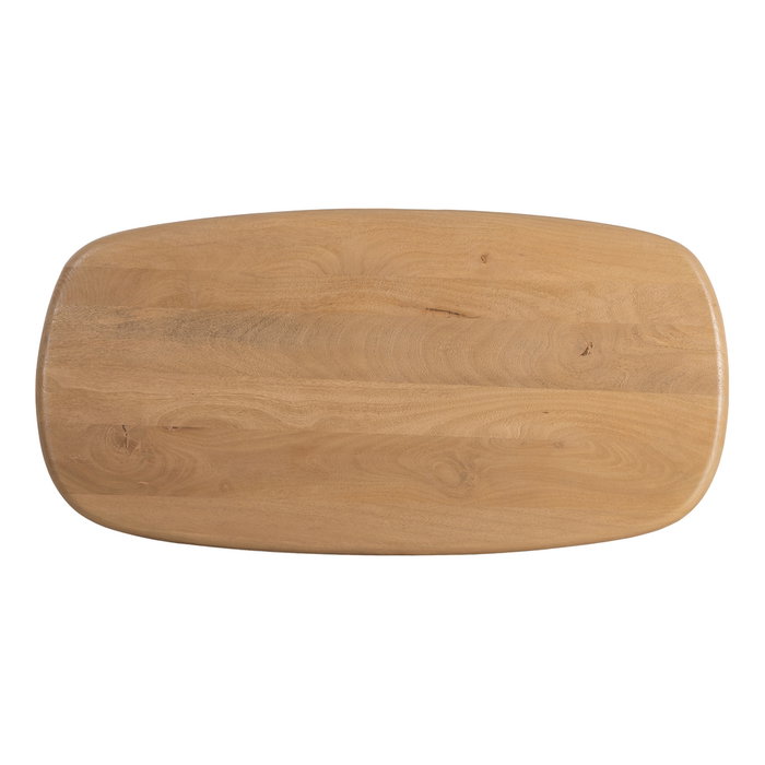 Ixia Mesa de Centro Macarella Natural Madera 120 x 60 x 40 cm
