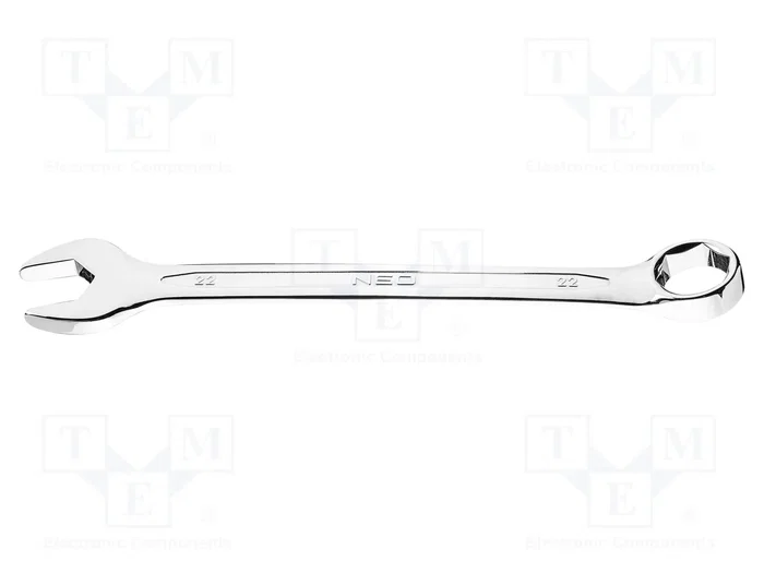 NEO TOOLS Llave plana-estriada de 22mm NEO TOOLS Llave plana-estriada de 22mm