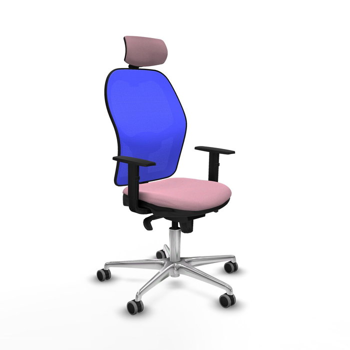 PIQUERAS Y CRESPO Silla de oficina Jorquera Rosa y Azul PIQUERAS Y CRESPO Silla de oficina Jorquera Rosa y Azul