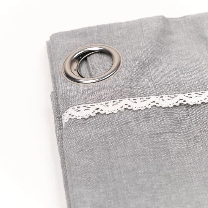 Today TOD1700239379894 Cortina HOY CHARME Chambray Capucine 140 x 240 cm