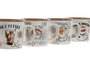 DKD Home Decor Juego de Tazas Coffee de Porcelana 370ml Surtido