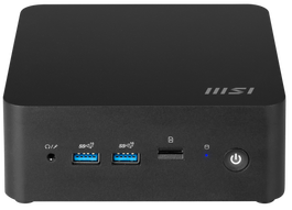 MSI 1MG-238BEU Mini PC Barebone Negro 0.84L Intel SoC
