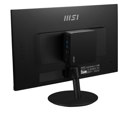 MSI 1MG-238BEU Mini PC Barebone Negro 0.84L Intel SoC