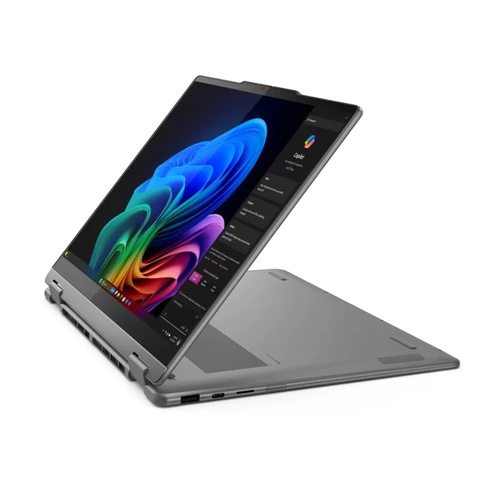 Lenovo Yoga 7 14ILL10 Convertible 2-en-1 14" OLED táctil WUXGA (1920x1200) Intel Core Ultra 5 226V 16GB RAM 512GB SSD Windows 11 Home Español Gris Luna Grey