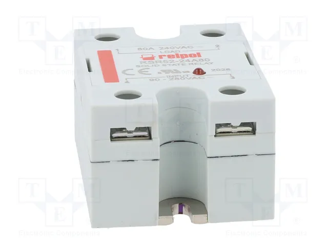 RELPOL RSR52 Relé de semiconductor monofásico 80A