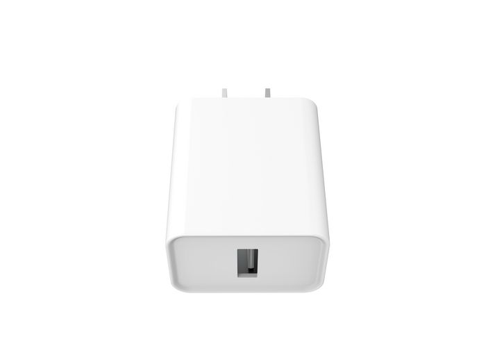 eSTUFF Cargador Doméstico USB-A 12W 2.4A para Smartphones y Tabletas con Enchufe Americano - Blanco