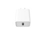 eSTUFF Cargador Doméstico USB-A 12W 2.4A para Smartphones y Tabletas con Enchufe Americano - Blanco