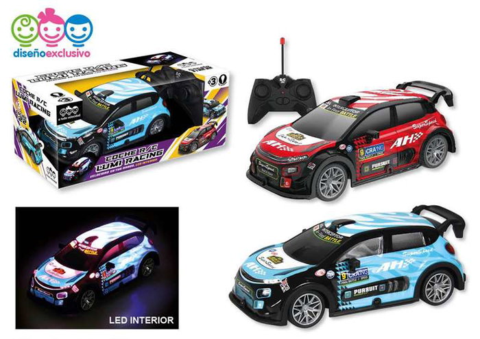 Coche radio control lumi racing escala 1:22, con luces led, 19x8x7cm - modelos surtidos Coche radio control lumi racing escala 1:22, con luces led, 19x8x7cm - modelos surtidos