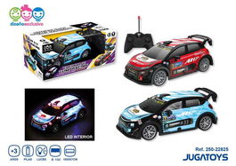 Coche radio control lumi racing escala 1:22, con luces led, 19x8x7cm - modelos surtidos