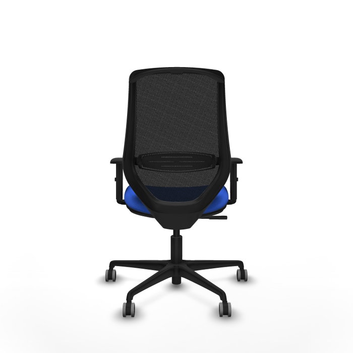 PIQUERAS Y CRESPO Silla de oficina Mardos con mecanismo Sincro, Azul/Negro PIQUERAS Y CRESPO Silla de oficina Mardos con mecanismo Sincro, Azul/Negro