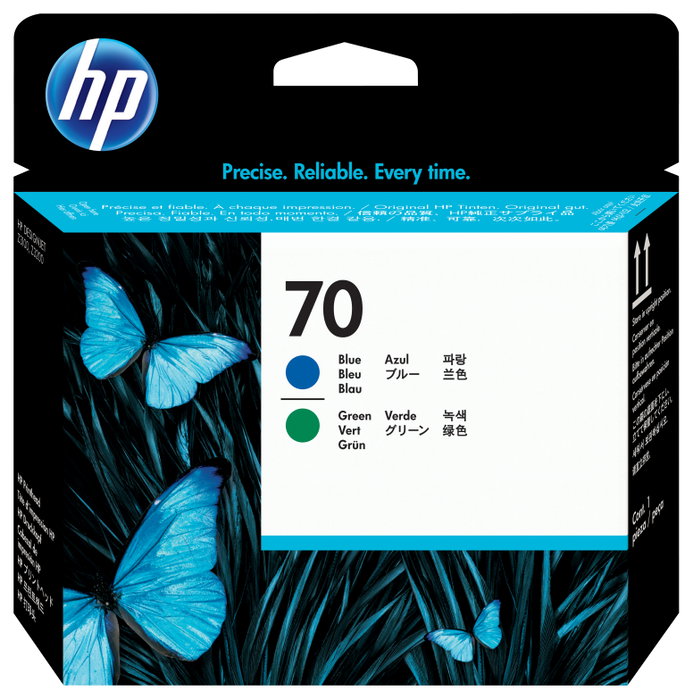 HP Designjet Z3100/Z3200 cabezal de impresion azul y verde nº70 HP Designjet Z3100/Z3200 cabezal de impresion azul y verde nº70