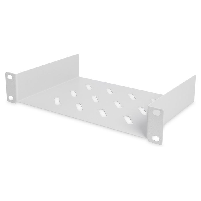 Digitus Bastidor de Pared para Red 10 Pulgadas / 254 mm, 312x300 mm (AnxProf), Gris, Bloqueo de Teclado, Capacidad 30 kg, Incluye Paneles Laterales, Estructura de Vidrio