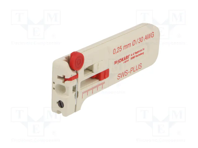 JOKARI Pelacables SWS-PLUS para cable redondo de 0,25 mm JOKARI Pelacables SWS-PLUS para cable redondo de 0,25 mm