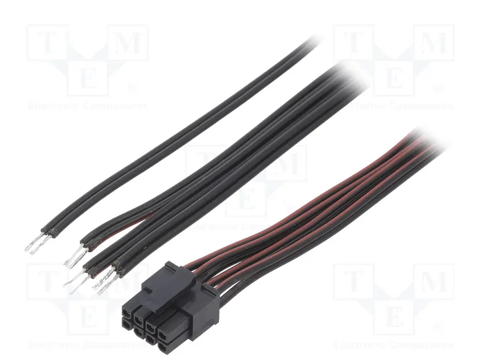 ESPE Cable de alimentación Micro-Fit 3.0 hembra de 8 pines, 0,6m ESPE Cable de alimentación Micro-Fit 3.0 hembra de 8 pines, 0,6m