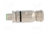HARTING Conector M12 Macho 4 Pines Recto Código D Ethernet IP67