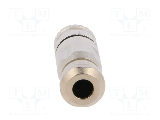 HARTING Conector M12 Macho 4 Pines Recto Código D Ethernet IP67
