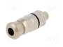 HARTING Conector M12 Macho 4 Pines Recto Código D Ethernet IP67