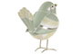 DKD Home Decor Figura de Pájaro Verde y Dorado en Resina