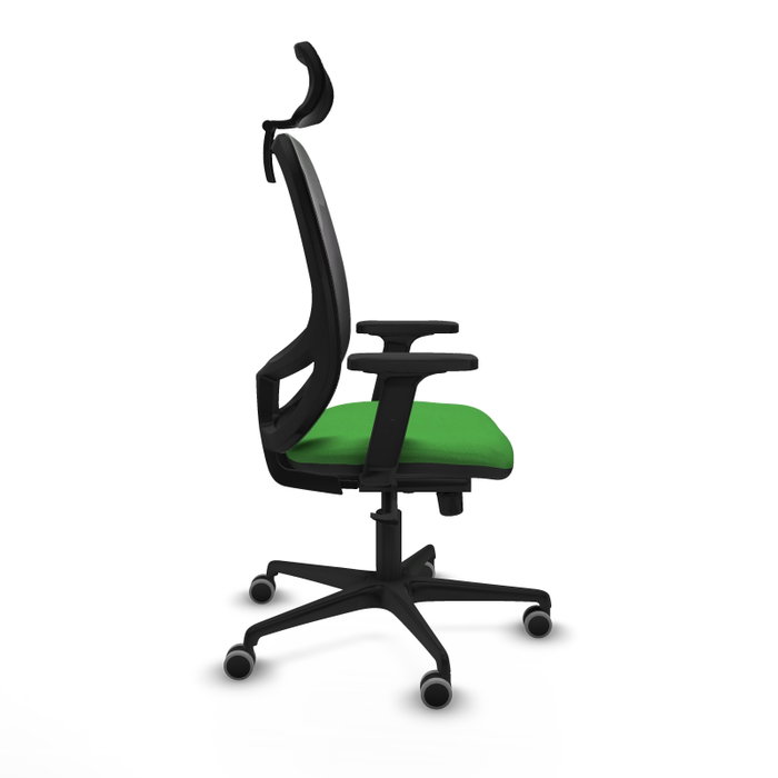 PIQUERAS Y CRESPO Silla de oficina Cilanco con mecanismo Sincro, Verde y Negro PIQUERAS Y CRESPO Silla de oficina Cilanco con mecanismo Sincro, Verde y Negro