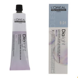 L'Oréal DIA Light 9.01 Rubio Muy Claro Ligero Ceniza Matiz 60ml