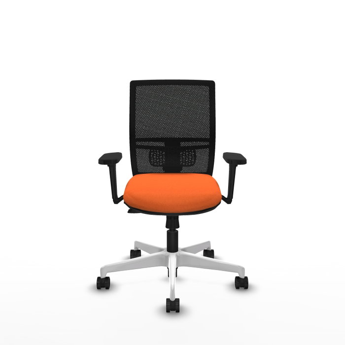 PIQUERAS Y CRESPO Silla de oficina Yunquera Naranja y Negro PIQUERAS Y CRESPO Silla de oficina Yunquera Naranja y Negro