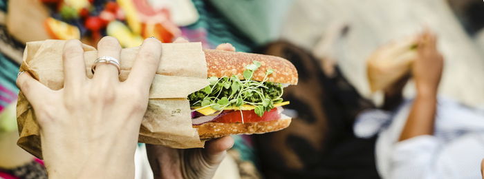 Algon Bolsas Kraft para Bocadillos 30 Unidades 27x12 cm (24 Unidades)