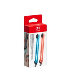 Nintendo Pack de 2 Correas Joy-Con 2 Azul Claro y Rojo Claro para Nintendo Switch 2